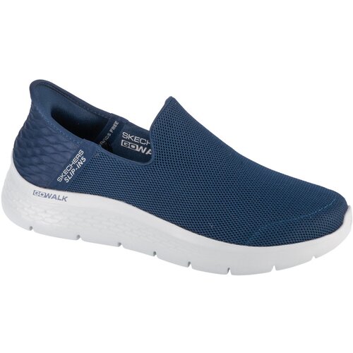 Skechers Nizke superge Slip-Ins: Go Walk Flex - No Hands Modra Cene