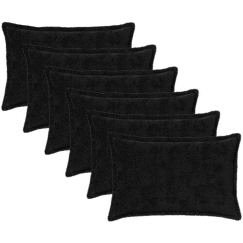  Presvlaka za jastuk 6 kom. HOUTEN Crna 30 x 50 cm Cijene