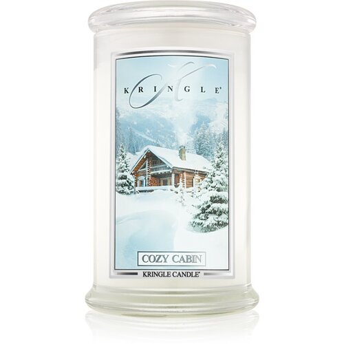 Kringle Candle Cozy Cabin di&amp;scaron;eča sveča 624 g Slike