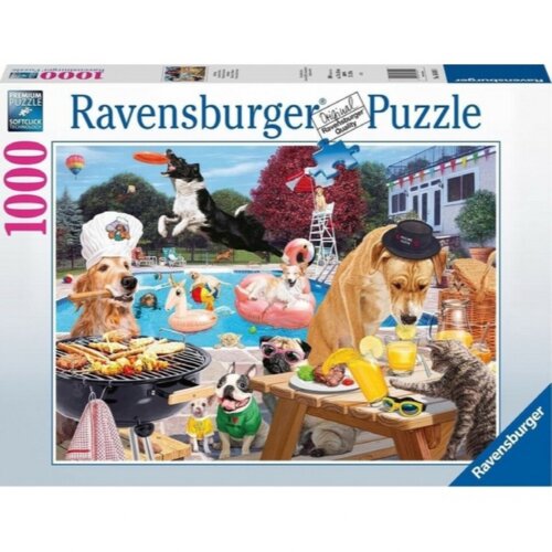 Ravensburger puzzle (slagalice) - Psi na odmoru Slike