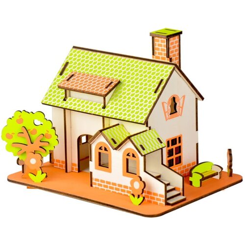 3d eko drvena slagalica - ZELENA BAJKA Slike