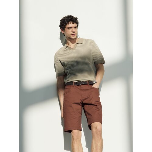 Reserved MEN`S SHORTS & BELT - karmin-crveno Cijene