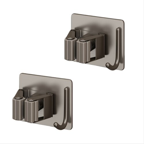 INF Držalo za brisače Gunmetal - Varna in elegantna shramba (2 kosa) Grey, (22110520) Cene