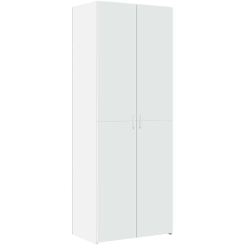 VidaXL Ormarić za pohranu bijeli 70 x 42,5 x 225 cm konstruirano drvo Slike