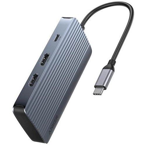 Anker HUB USB‑C 8v1 Triple Display siv &ndash; A83790A2 Cene