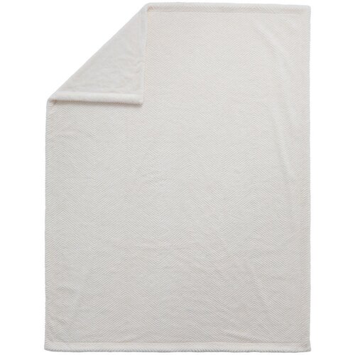 Novel dekorativna odeja 150/200 cm bela Cene