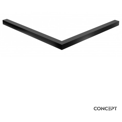 Copen Gredica za tu&scaron; kabinu 80x80cm crna C-10-8080B/S Cene