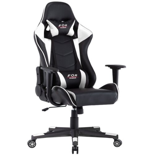 Gent Gaming stol Stripe črn+bel Slike