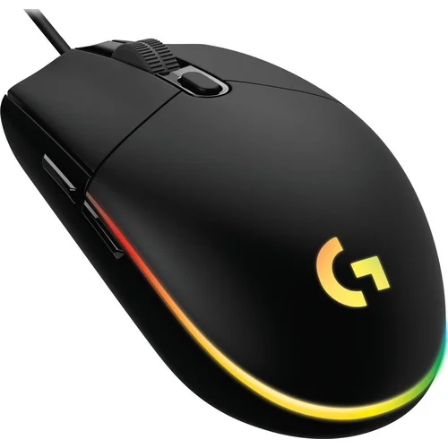 Logitech MIŠ Gaming USB G203 LightSync črna