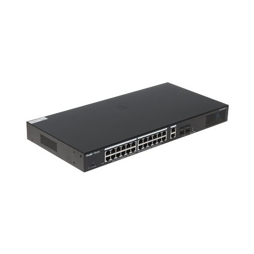 Ruijie Networks RG-ES228GS-P network switch Managed Gigabit Ethernet (10 /100 /1000) Power over Ethernet (PoE) Black Slike