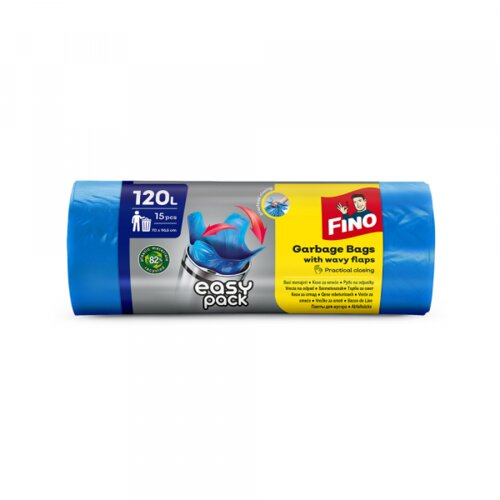 Olimp Sport Kese za smeće FINO Easy Pack 120 lit. 1/15 Cene