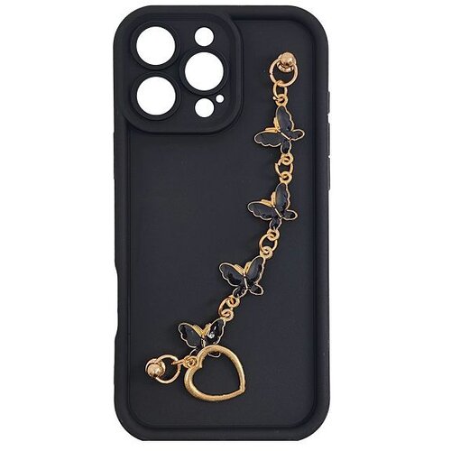 Max Mobile MM TPU IPHONE 16 PRO MAX SILICONE CANDY WRIST STRAP Bl Butterfly Slike