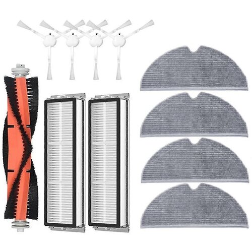 INORCO Za 1c 1t Za F9 Hepa Filter Glavna Stranska Krtača Mop Cloth Robotski Sesalnik Dodatki, Bela, (21852532) Slike