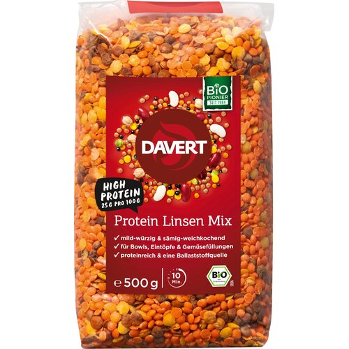 Davert Bio proteinska mje&scaron;avina leće - 500 g Cijene