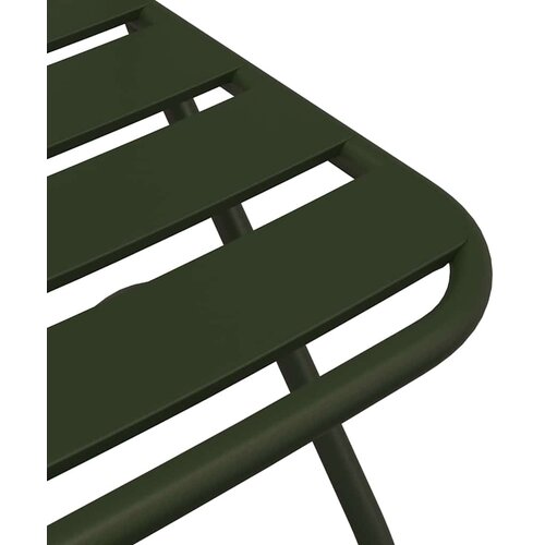  Sklopiva stolica za vrt 2 pcs Zelena 42 x 52 x 82cm Slike