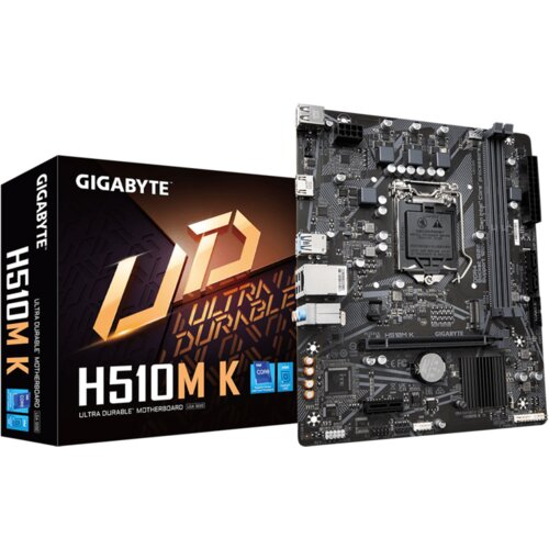 Gigabyte MB H510M K V2LGA1200; 2xDDR4; M.2, 2xSATAHDMI; mATX Slike