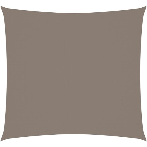 vidaXL senčno jadro oksford blago kvadratno 3x3 m taupe Cene