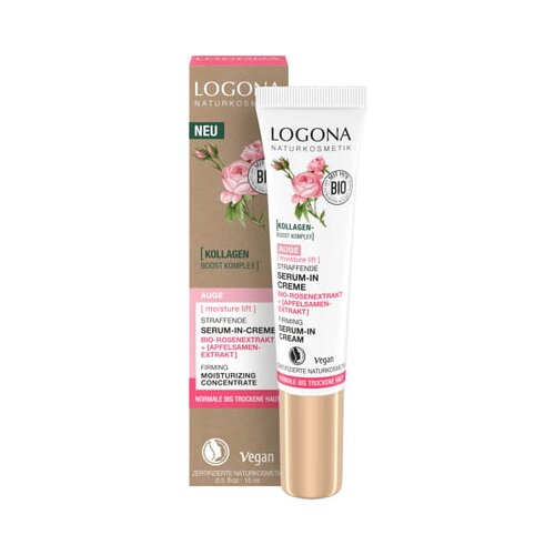 Logona [moisture lift] učvrstitvena krema s serumom za področje okrog oči Cene