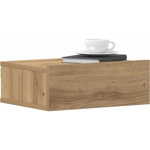 vidaXL Viseče nočne omarice 2 kosa umetniški hrast 40x32x15 cm inženirski les, (5000298675) Cene