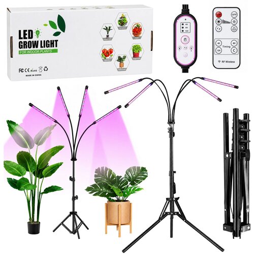  LED lampa s daljinskim upravljačem za uzgoj biljaka s 4 panela Cijene