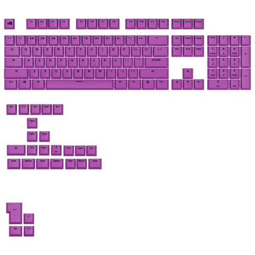 Glorious Keycaps GPBT Epic Purple OEM PBT (Kapice za tastaturu) Cene