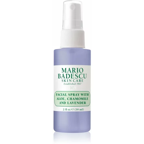 Mario Badescu Facial Spray with Aloe, Chamomile and Lavender magla za lice s umirujućim djelovanjem 59 ml
