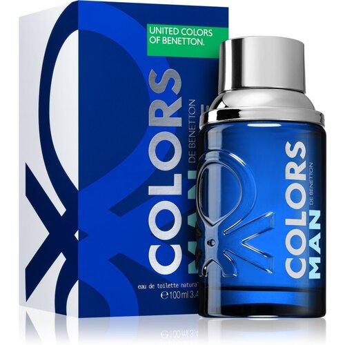 Benetton Colors de Man Blue toaletna voda za mo&amp;scaron;ke 100 ml Slike