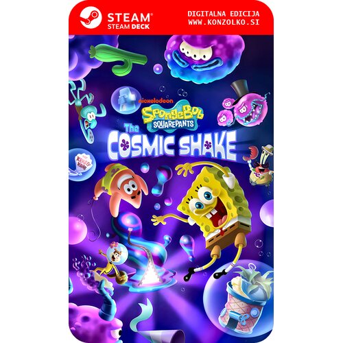 SpongeBob Squarepants The Cosmic Shake - Steam koda brez &amp;scaron;katlice (WINDOWS PC | STEAM DECK) Slike