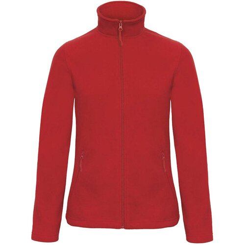 Jakna ZIP-FLIS B&C ID.501 WOMEN 280G CRVENA XL Cene