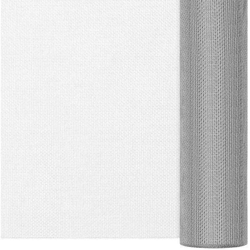  Mrežasti zaslon od nehrđajućeg čelika 112 x 2000 cm srebrni Slike