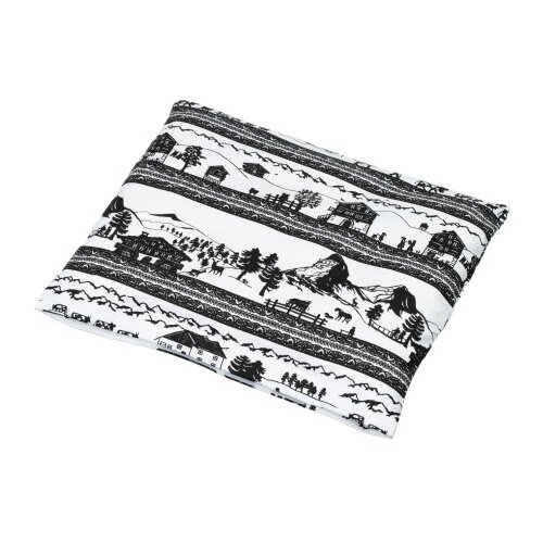 TORF Pol&amp;scaron;t&amp;aacute;řek s p&amp;scaron;eničn&amp;yacute;m zrnem, černo-b&amp;iacute;l&amp;aacute; vesnice, 25 x 23 cm Slike