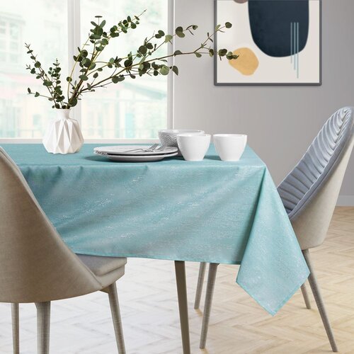 AmeliaHome Ovalni stolnjak Vesta 150x260 cm, plava Slike