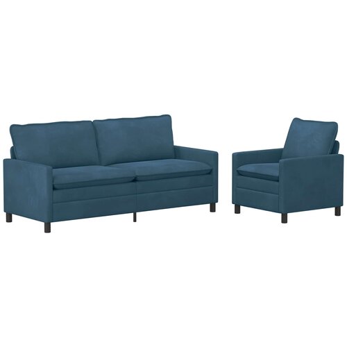  Set sofe 2 pcs Plava Bar&amp;scaron;un Slike