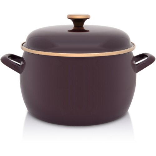 Metalac duboka šerpa Bordo amor 24cm/7,5lit Cene