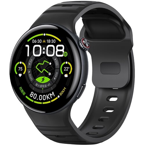 INF Združljiv s VIVO WATCH5 silikonski pašček - športni pašček za VIVO Watch 5 Black, (5000079529) Cene