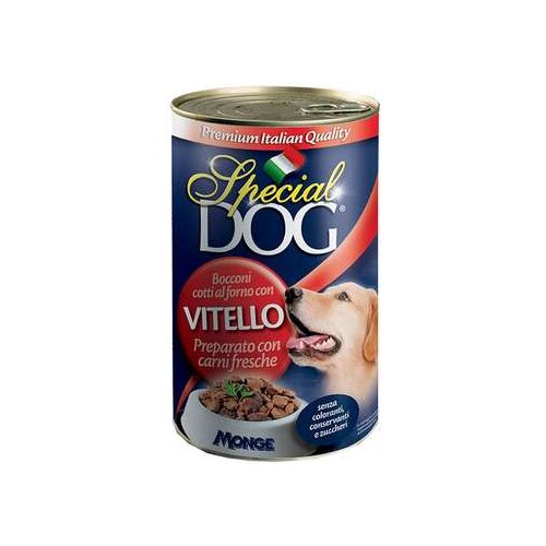 Special Dog Excellence hrana za pse, teletina, komadići, za odrasle pse, 1275g Slike