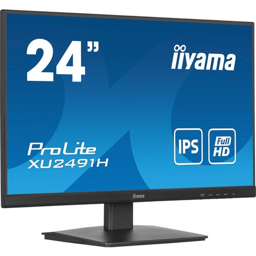 Iiyama Monitor 60,5 cm (23,8") XU2491H-B1 1920x1080 100Hz IPS 0,5ms HDMI DisplayPort sRGB96% AdaptiveSync ProLite, (5000129375) Cene
