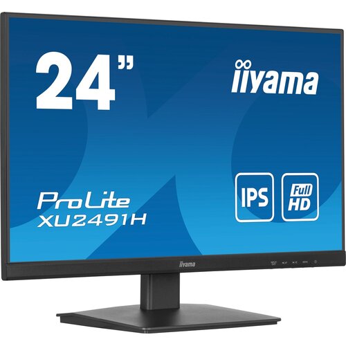Iiyama ProLite XU2491H-B1 LED zaslon Energetska učinkovitost 2021 E (A - G) 60.5 cm (23.8 palac) 1920 x 1080 piksel 16:9 Cijene