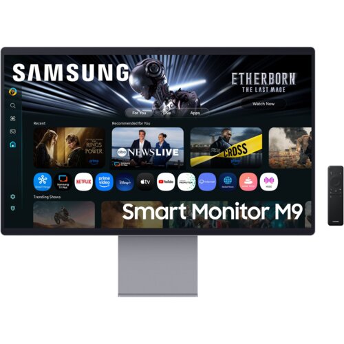 Samsung M90SF računalni monitor 81,3 cm (32") 3840 x 2160 pikseli 4K Ultra HD OLED Srebro Cene