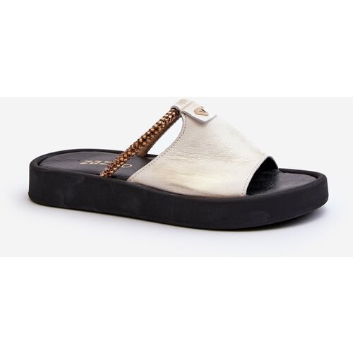 Zazoo Leather Women's Sandals 2659/005 Silver Cene