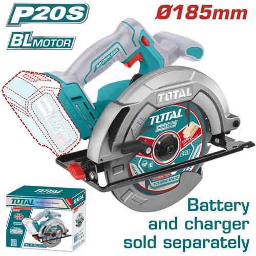 Total Akumulatorska krožna žaga 4800rpm/185mm/P20S/IND (TSLI1851), (21122501) Cene