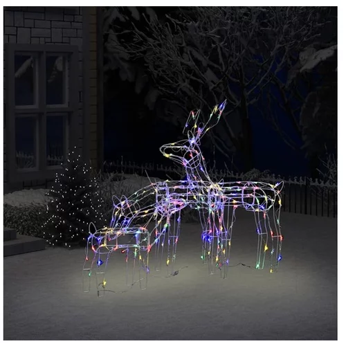  Božični svetlobni okras 3-delni jeleni 229 LED lučk