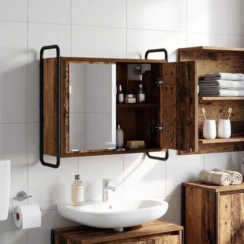  Viseci kupaonski ormar Staro drvo 64 x 20 x 56,5 cm Cijene