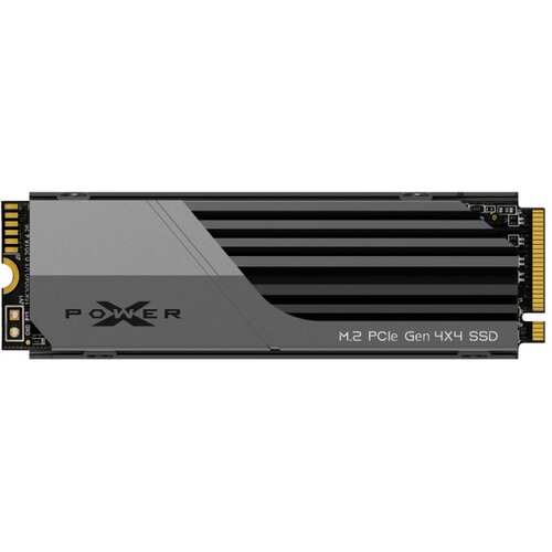 SiliconPower M.2 NVMe 1TB, 2280, PCIe Gen 4x4, XS75, 3D NAND, Read up to 7,000 MB/s, Write up to 6,000 MB/s, w/Heatsink ( SP01KGBP44XS75S5 ) Slike
