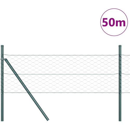  Sukladni osnovni dodatak za hexagonalnu ogradu 50 x 1 m Zelena Slike