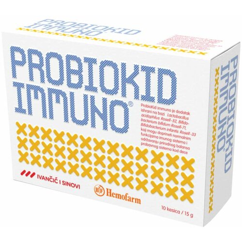 Hemofarm probiokid immuno 15 g 10 kesica Cene