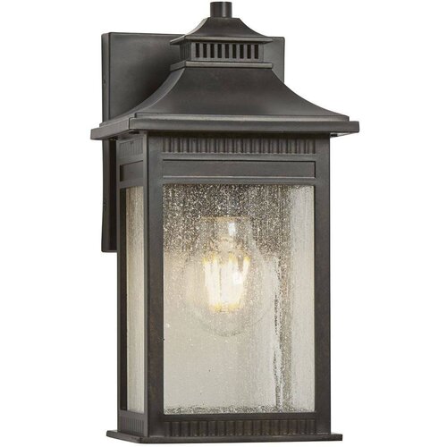 Elstead Lighting Elstead Livingston 1 majhna stenska svetilka - imperialni bronasti zaključek, E27, (22099968) Cene