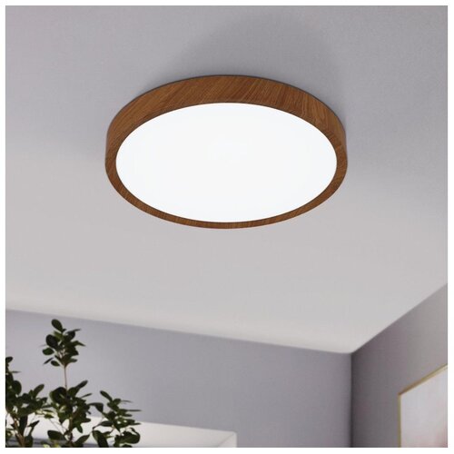Eglo musurita stropna/1, led, 33,5w,3900lm, prom 440, izgled drva/plastika/ Slike