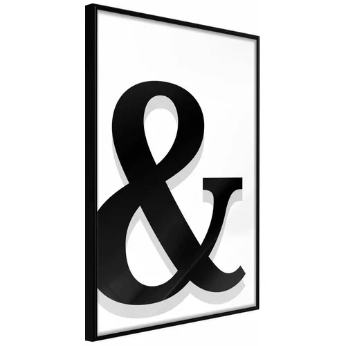  Poster - Ampersand's Shadow 30x45