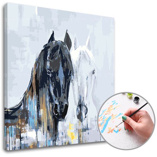  Slikanje brojevima HORSE MAJESTY - niske težine | low difficulty Cijene